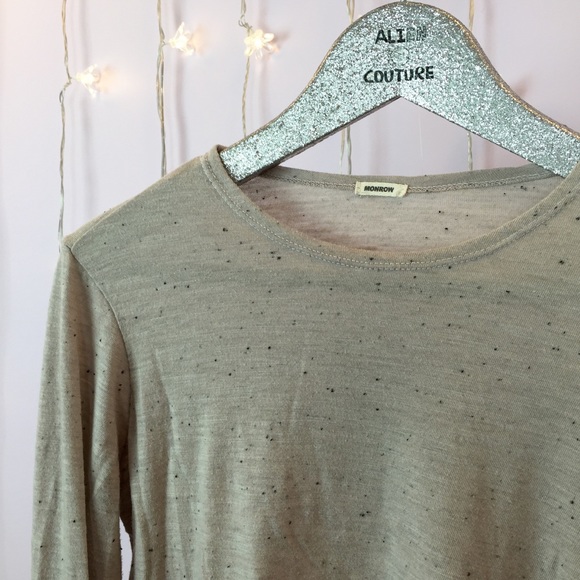 Trendy Monrow Elbow Cutout Longsleeve Tee - Picture 3 of 8